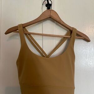 LULULEMON Energy Bra Long Line Sports Bra SIZE 12. Worn twice!